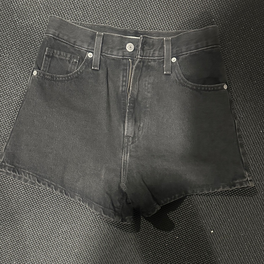 Levi's Women's Black Jean Shorts